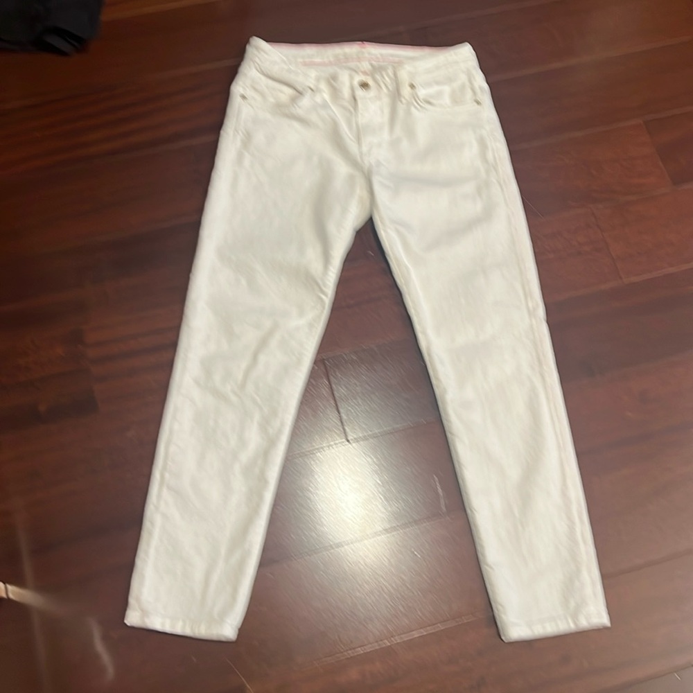Kate spade live colorfully white jeans